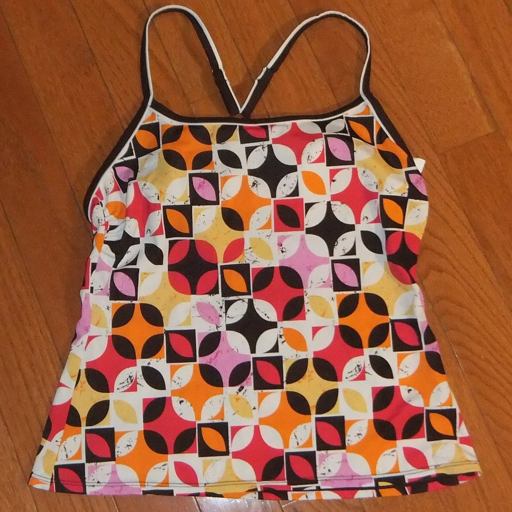 South Point Tankini Swim Top Size 10 women/Teen